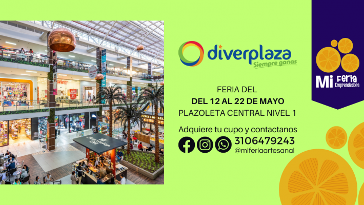 feria del del 12 al 22 de Mayo en el centro comercial Diverplaza